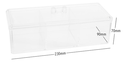 Caja De Almacenamiento De Acrílico Para Cosméticos Y Joyas C