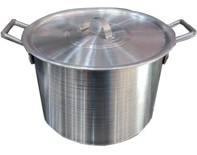 Olla De Aluminio Sopera Con Tapa De 30 Lt Excelente Calidad 