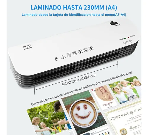 Máquina Laminadora Documentos De Oficina, Máquina Laminadora