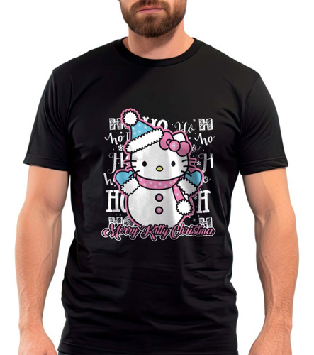 Playera Navideña Hello Kitty Merry Kitty