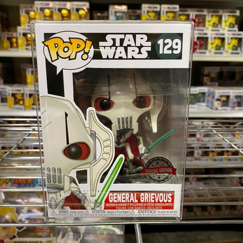 Imagen 3 de 5 de Funko Pop Star Wars - General Grievous 129