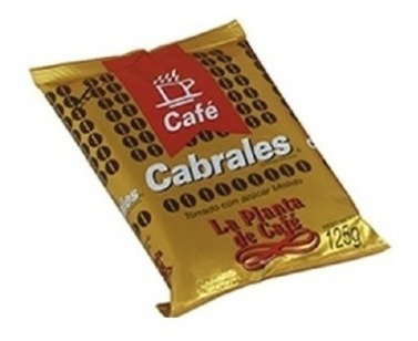 Cabrales La Planta De Cafe  125 Grs Pack 6 Unidades