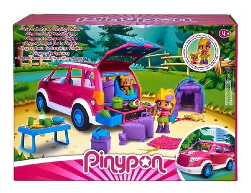 Juguete Pinypon Coche Camping