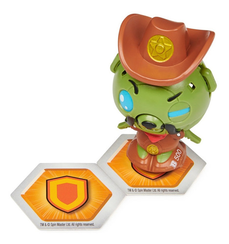 Bakugan Cubbo - Sheriff Cubbo Verde