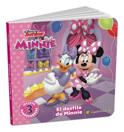Libro Con Rompecabezas El Desfile De Minnie - Disney: , De Disney. 1, Vol. 1. Editorial Guadal, Tapa Dura, Edición 1 En Español, 2024