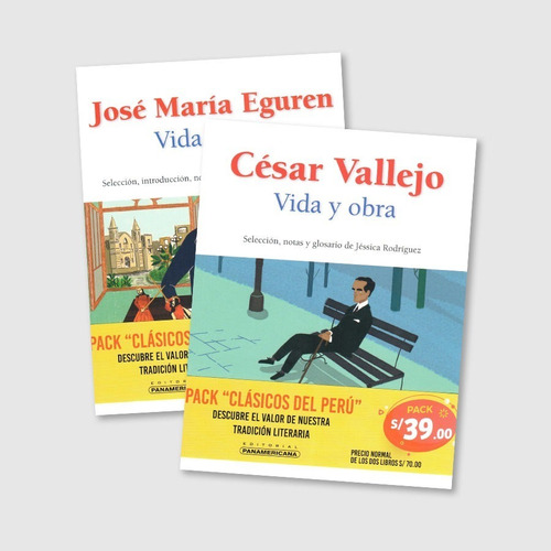 Pack Clásicos Del Perú (césar Vallejo + José María Eguren)