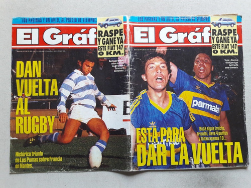 El Grafico Nº 3815 - Noviembre 1992 - Boca Gimnasia Marcico