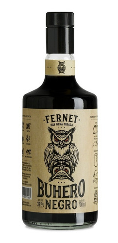 Aperitivo Fernet Buhero Negro 700ml