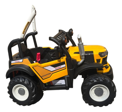 Tractor Montable Electr. 12v R/c Machuka Trak1 Mp3/bluetooth Color Amarillo