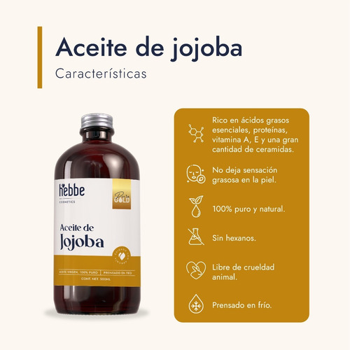 Imagen 4 de 7 de Aceite De Rosa Mosqueta + Aceite De Jojoba 500 Ml