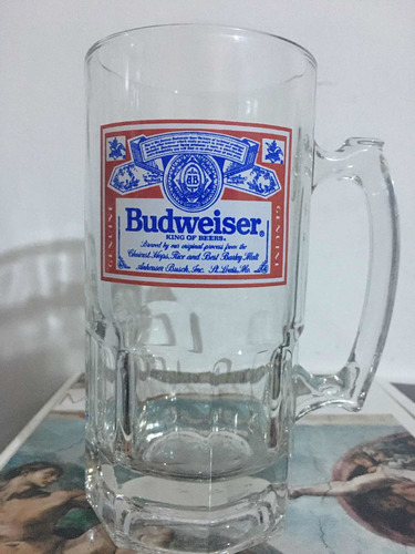 Jarra Budweiser De 20cm Original Grande Caj(91)