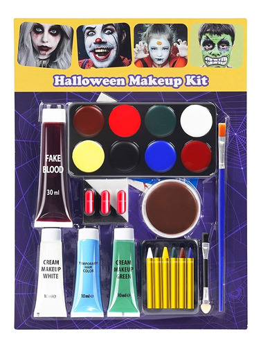 Eastpin - Kit De Maquillaje Para Halloween, Maquillaje De Zo | Envío gratis