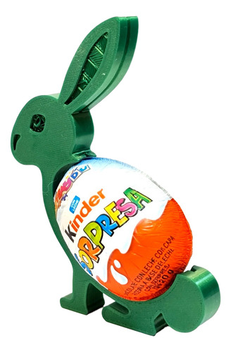 Conejo De Pascua Soporte Huevo 3d Pack 5 Unidades