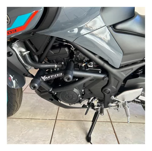 Protetor Stunt Race Mt 03 Stunt Cage Yamaha Mt03 Preto Fosco no