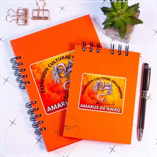 Pack Cuadernos Libretas + Bloc De Notas 100% Personalizadas