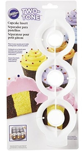 Wilton 21050169 Inserto De Cupcake De Dos Tonos