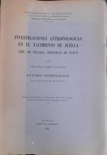 4291 Investigaciones Antropológicas En El Yacimiento De Juel