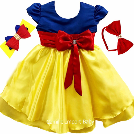 vestidos da branca de neve para festa