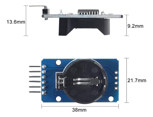 Módulo De Reloj En Tiempo Real Ds3231, Sensor Rtc De Alta Pr