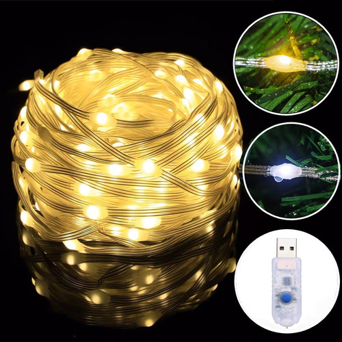 Luces Decorativas Led Para Jardín, 2 Unidades, 5 M, 50