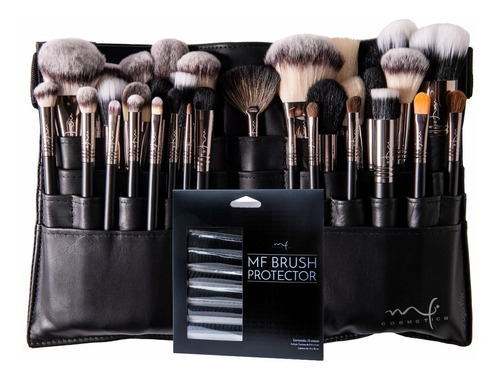 Brochas Maquillaje Marifer Set 34 Pzas Original Profesional