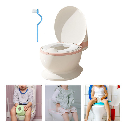 Entrenamiento Para Ir Al Baño Asiento De Pvc Rosa