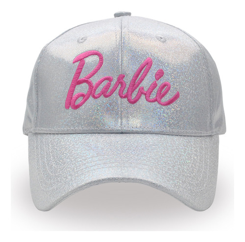 Gorra De Béisbol Para Niñas Barbie Colorida Con Láser