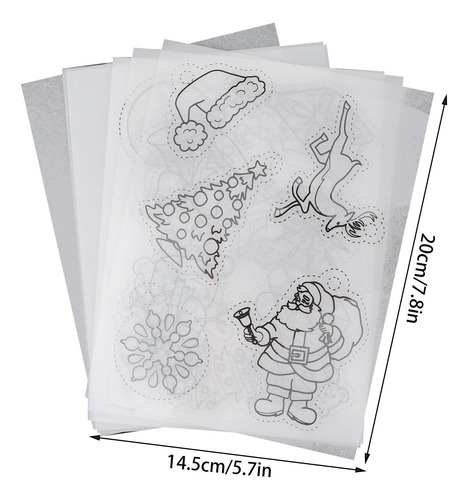 11pcs Folhas Termoencolhíveis, Artesanato Em Papel