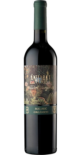 Imagen 2 de 6 de Vino Animal Malbec Organico 750ml X6