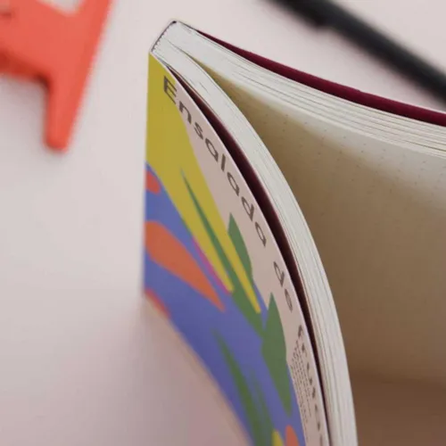 Cuaderno Cocido A5 Punteado Monoblock - Ensalada De Frutas