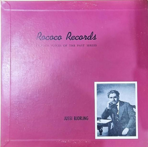 Vinilo Rococo Records - Famous Voices Of The Past Series