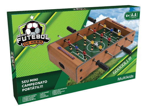 Jogo Mini Futebol De Mesa Multikids - Br2072