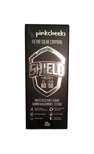 Protetor solar corporal Shield FPS60 Pink Cheeks 45g