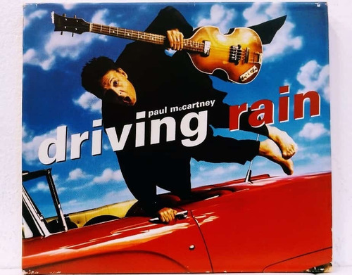 Cd Paul Mccartney Driving Rain Importado Com Luva