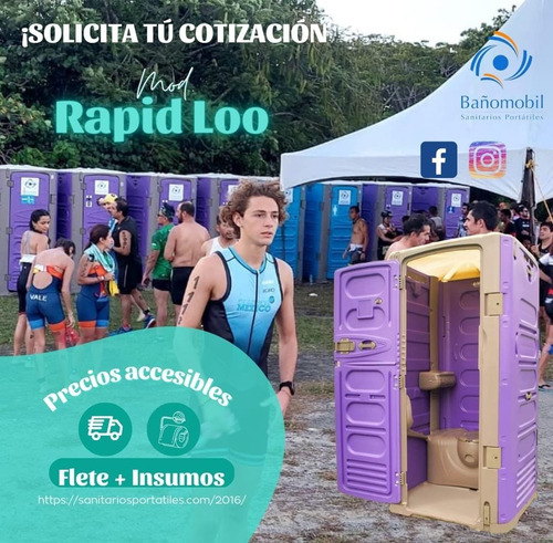 Rapid Loo-renta De Sanitarios Portátiles Para Eventos