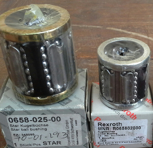 Rodamiento Lineal 20 & 25mm Rexroth 0658 0xx 00