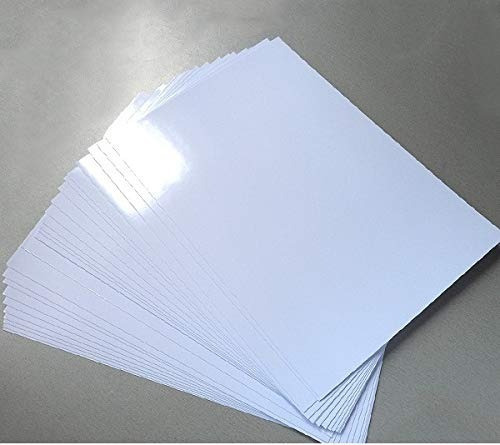 Papel Ameriprint Fotográfico Glossy Adhesivo 150g 20hojas A6 Color Blanco