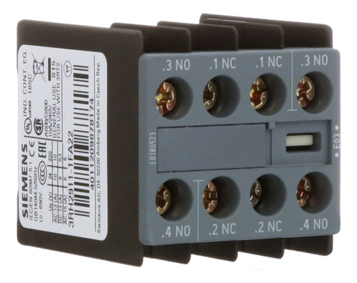 Contactor Auxiliar Siemens 3rh2911-1nf11