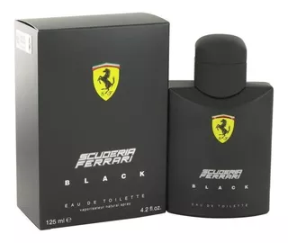 Perfume Ferrari Scuderia Black Edt 125ml Para Masculino Original