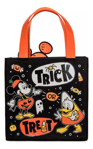 Bolsa Dulces Halloween Mickey Mouse De Disney Store