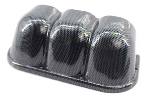 Tf Soporte Triple Gauge Pod Con Patrón De Carbono De 52 Mm