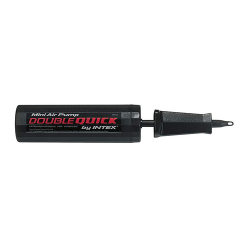 Imagen 1 de 6 de Bomba Para Inflado Productos Intex Tamaño Mini Manual Intex Color Negro