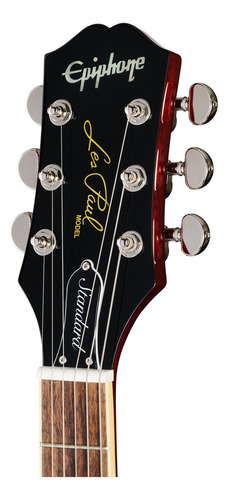 Guitarra EpiPhone Les Paul Standard 60s Figured Com Bag Cor Iced Tea Burst Orientação Da Mão Canhoto