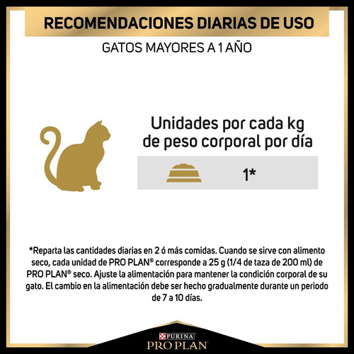 Imagen 7 de 8 de Proplan Gato Adulto Sabor Salmón Sobre Pouch De 85g