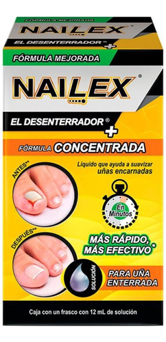 Nailex Desenterrador Uña Enterrada Fórmula Mejorada 12 Ml