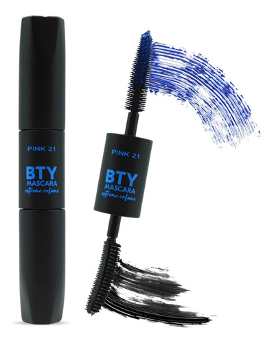 Mascara De Pestañas Bty Volumen Y Efecto Lifting Pink  21