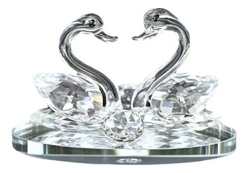 Estatua De Cisne De Cristal Artificial, Difusor, Blanco