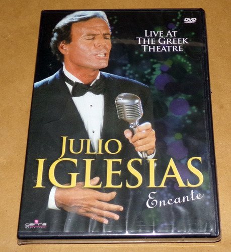 Julio Iglesias Encante Live At Greet Theatre Dvd Nuevo Kktus