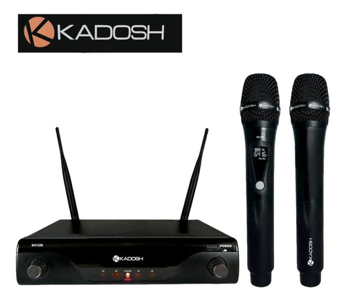 Microfone Recarregável Kadosh K412m Sem Fio