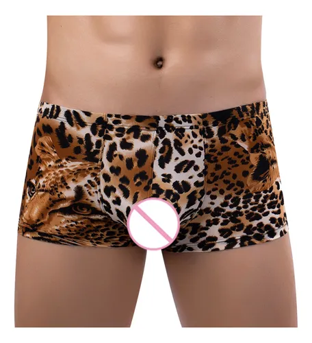 Bóxers Transpirables Con Cintura Elástica Y Estampado De Leo